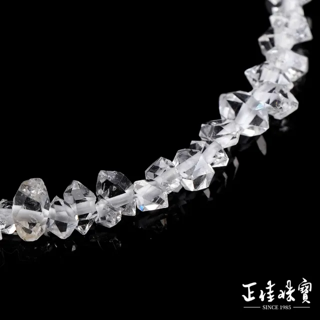 【正佳珠寶】閃靈鑽 高品赫基蒙白閃靈 3.5g 閃靈鑽手鏈｜磁鐵扣