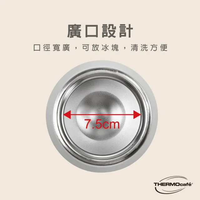 【THERMOcafe 凱菲】買1送1_不鏽鋼真空保溫食物罐890ml(TCHF-890)