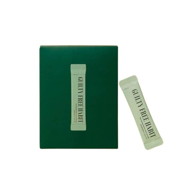 韓國GUILTY FREE HABIT 蔬菜精華小綠包1.5g*28包/盒 (蔬菜粉 果蔬粉 羽衣甘藍 植化素 即食)