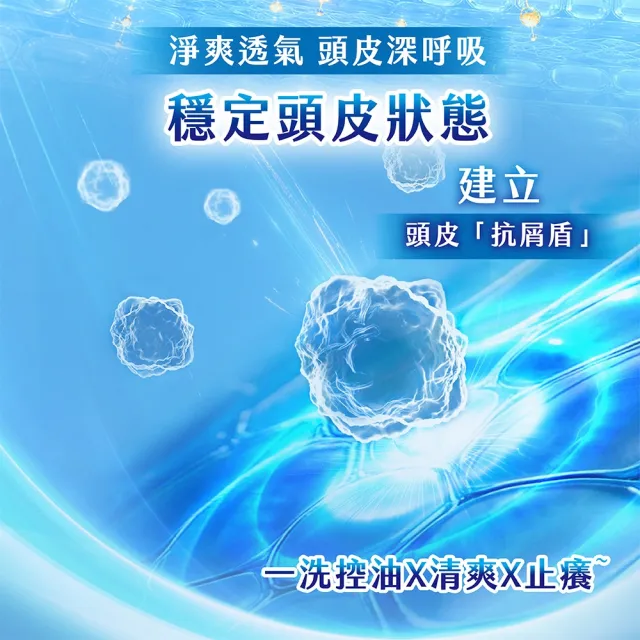 【CLEAR 淨】雙11限定★男士頭皮調理系列570g/去屑系列750ml 洗髮乳x3入(多款任選)