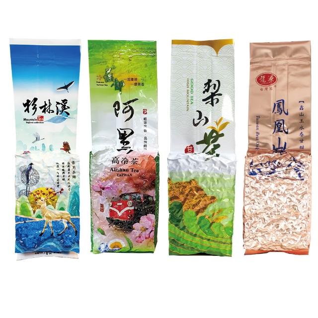 【龍源茶品】台灣茗大山頭極品手採梨山烏龍茶葉 共1.5斤-2斤(任選梨山高冷茶;杉林溪;阿里山;鳳凰高山茶)