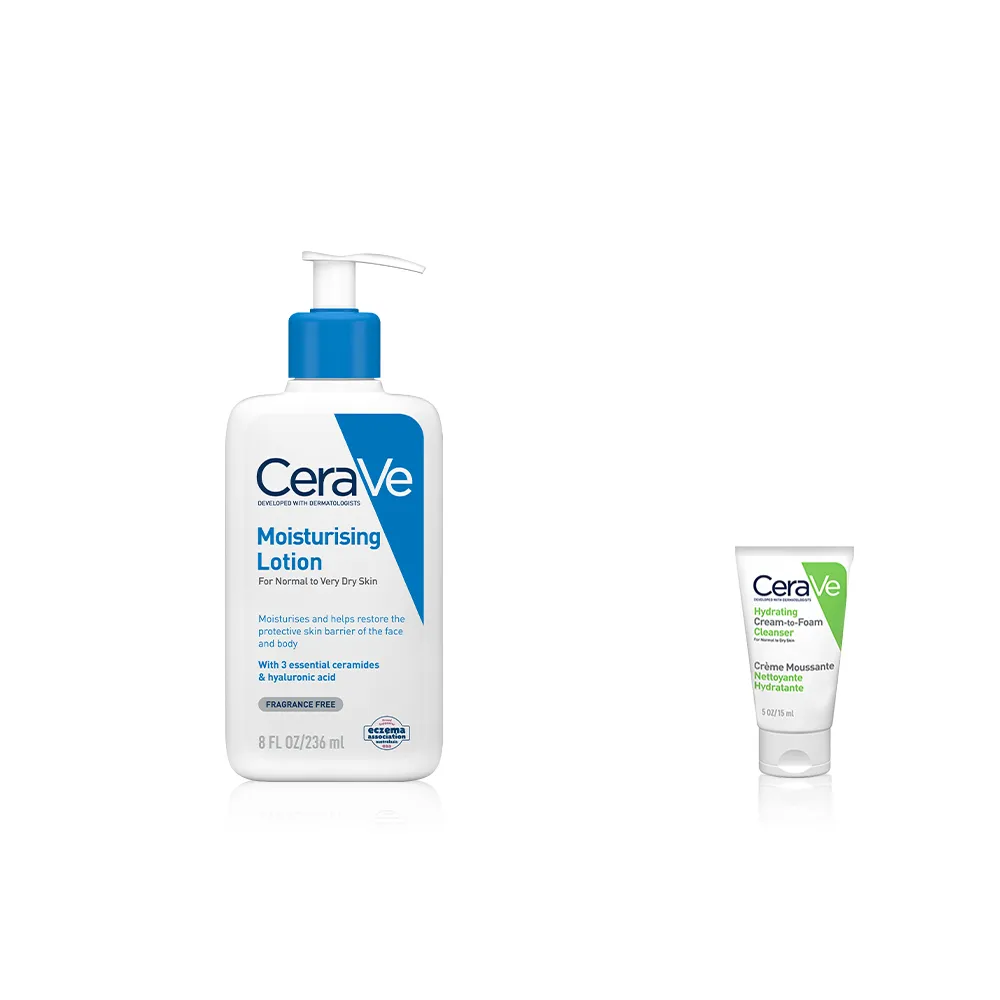 【CeraVe 適樂膚】momo限定組★長效清爽保濕乳236ml(臉部身體乳液/張凌赫同款)