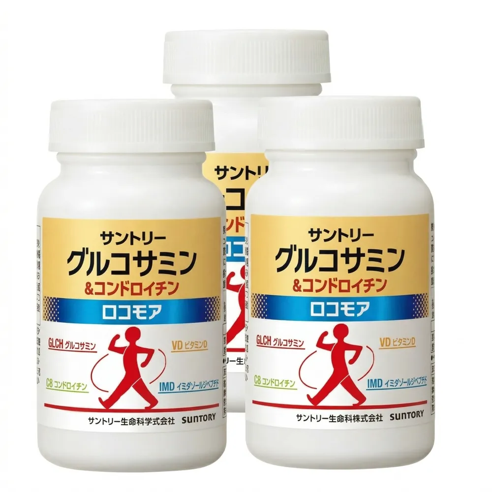 【Suntory 三得利】固力伸30日份 x 3罐(540錠)
