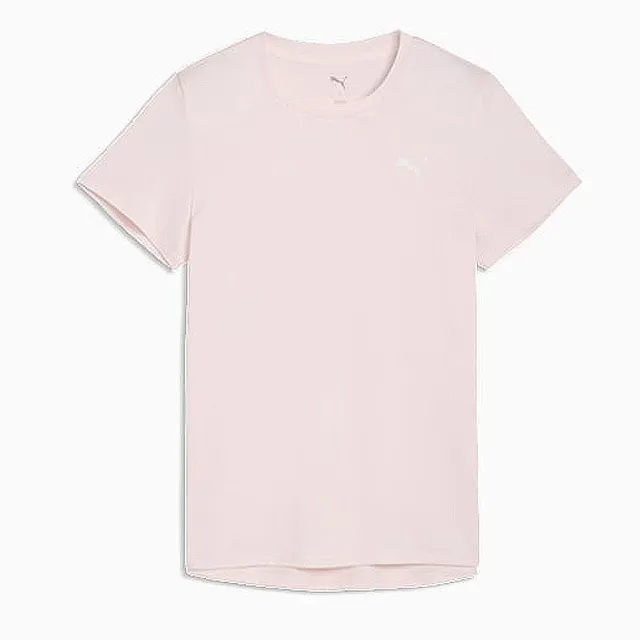 【PUMA】短袖上衣 女 訓練 慢跑 歐規 TAD 淡粉 52589121