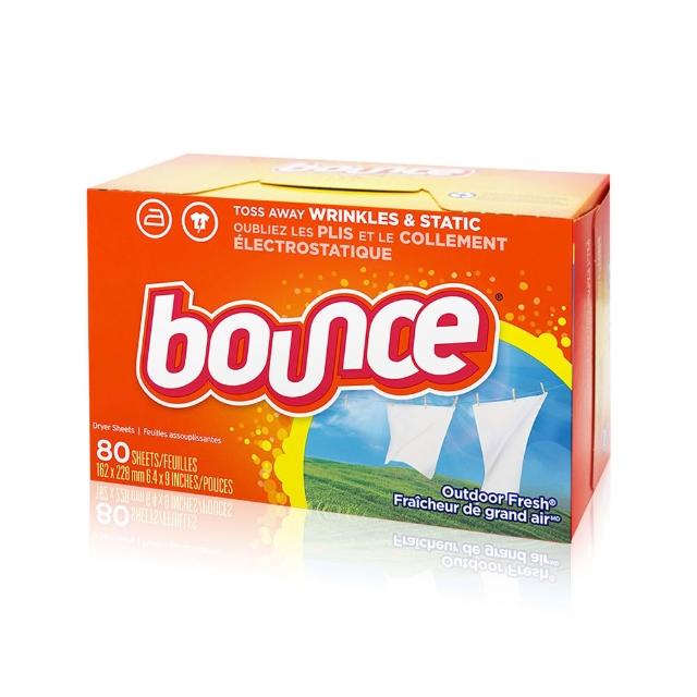 【BOUNCE】烘衣柔軟片80片