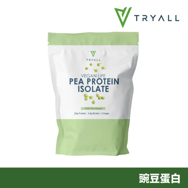【TRYALL】分離豌豆蛋白 1kg/袋