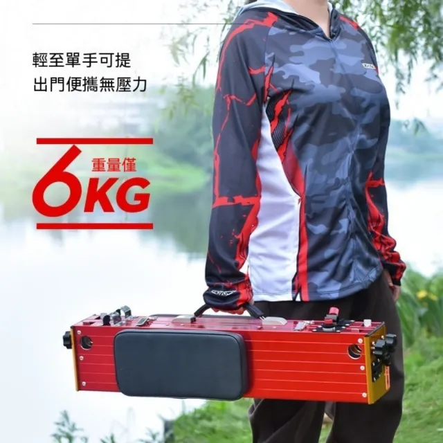 釣台 釣魚倚 超輕折疊釣台 鋁合金加厚小釣魚台 水陸兩用平檯椅 多功能伸縮腿 LWJ