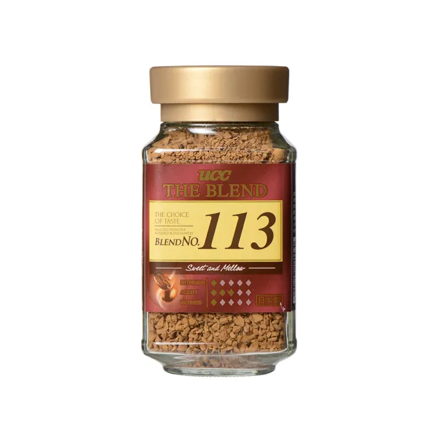 【UCC】113即溶咖啡90gx12罐/箱