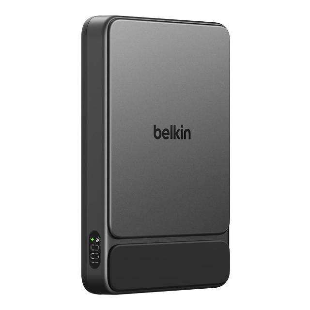 【BELKIN】UltraCharge Slim Qi2 25W 纖薄磁吸無線行動電源_10000mAH(BPD022)
