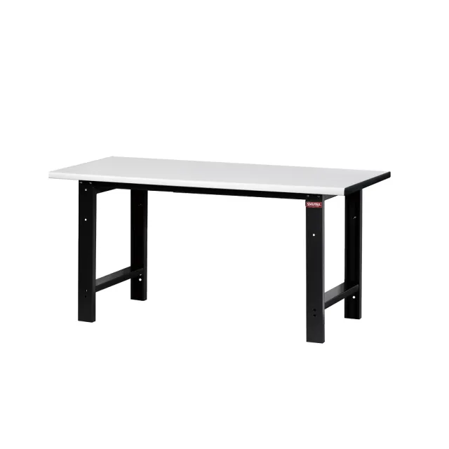 【SHUTER 樹德】180cm中型耐磨工作桌-已組裝 黑色 /組 WM-6M