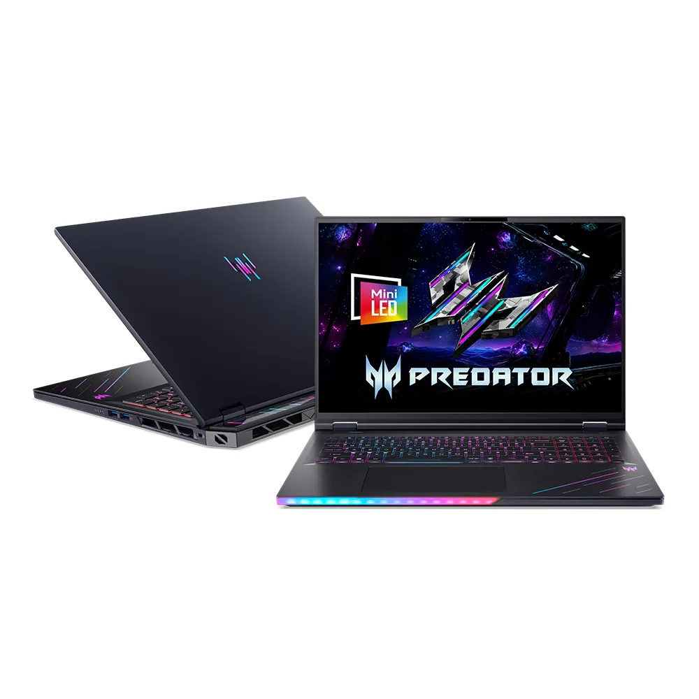 【Acer 宏碁】18吋Ultra 9 RTX5080電競筆電(Predator/PH18-I71-97RU/CU9-290HX Plus/RTX5080/64G/1TB/W11)