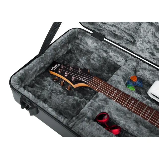 【GATOR CASES】電吉他硬盒｜方形｜內崁LED燈｜ATA軍用聚乙烯(#出國旅行#電吉他硬盒#電吉他箱)