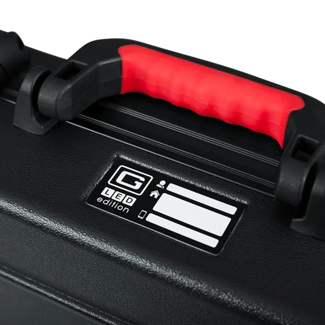 【GATOR CASES】電吉他硬盒｜方形｜內崁LED燈｜ATA軍用聚乙烯(#出國旅行#電吉他硬盒#電吉他箱)