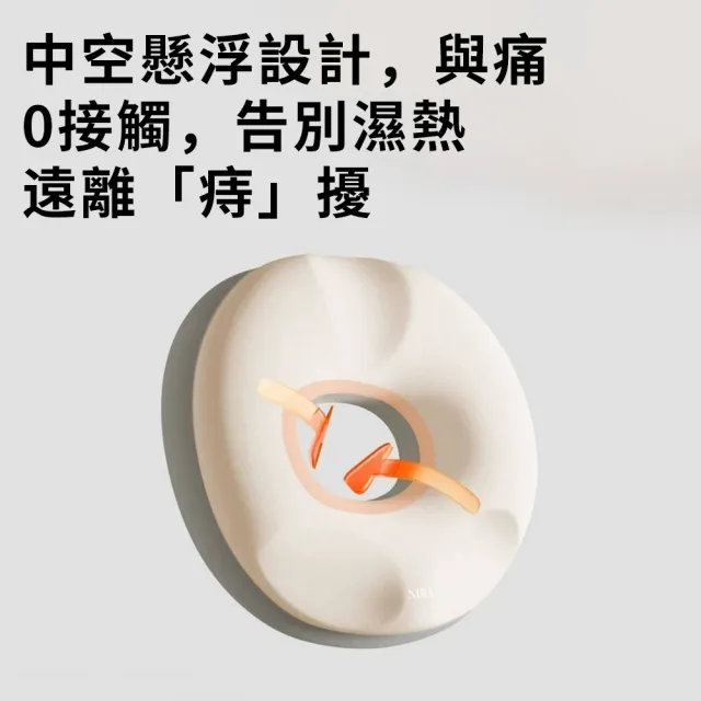 【QLZHS】辦公室記憶棉坐墊 痔瘡坐墊 人體工學美臀坐墊 減壓坐墊 甜甜圈坐墊 沙發墊 (痔瘡/術後/孕婦)
