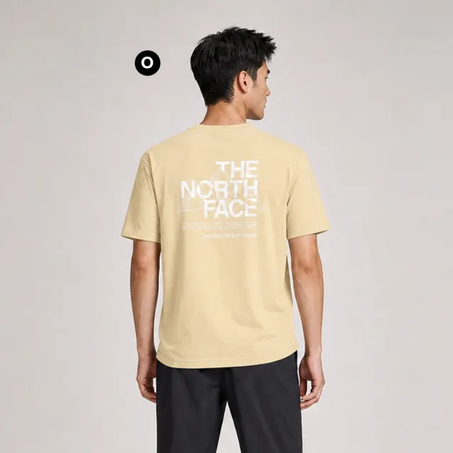 【The North Face】中性款純棉LOGO印花短袖T恤 (多款可選)
