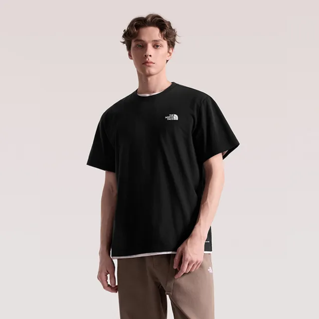【The North Face】線上獨家款|北面男女款 FLASHDRY速乾透氣LOGO短T (多款任選)