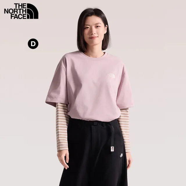 【The North Face】線上獨家款｜北面男女款 FLASHDRY速乾透氣LOGO短T (多款任選)