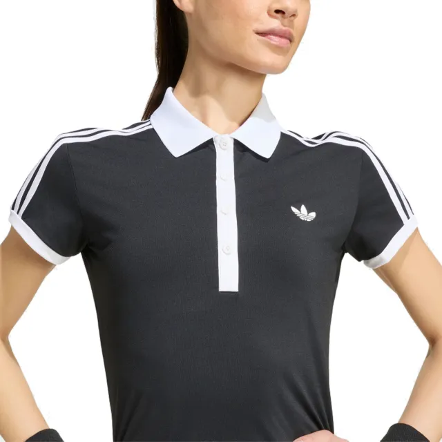 【adidas 愛迪達】短袖 POLO衫 CLASSICS POLO 女 - KY8892