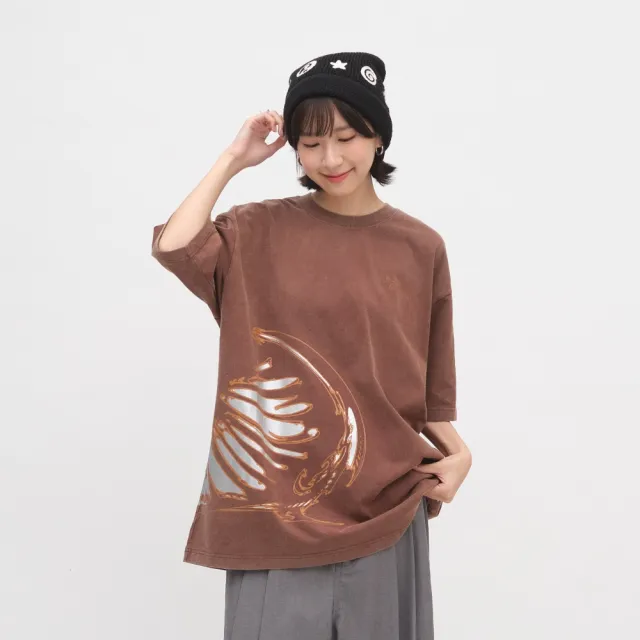 【plain-me】短袖 上衣 短袖TEE 水洗 男上衣 女上衣 吉兆特利屋水洗TEE_PLN0151-262