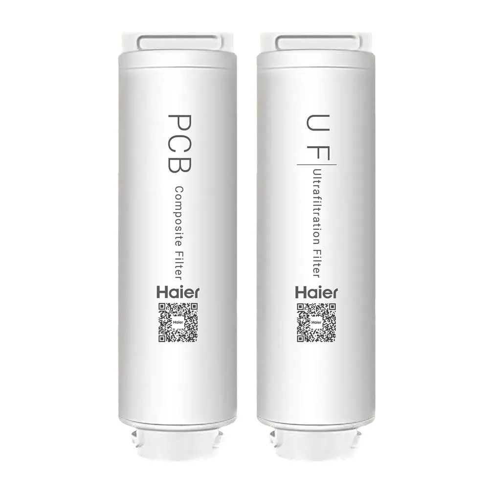 【Haier 海爾】中空絲膜超濾淨水器1200G 替換濾芯 兩年份3入(UF+PCB*2)