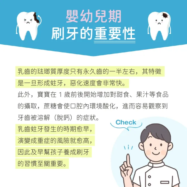 【BabySmile】BabySmile日本官方直營 S-206 炫彩兒童電動牙刷2入刷頭組-寶寶牙刷 軟毛款 新生兒適用