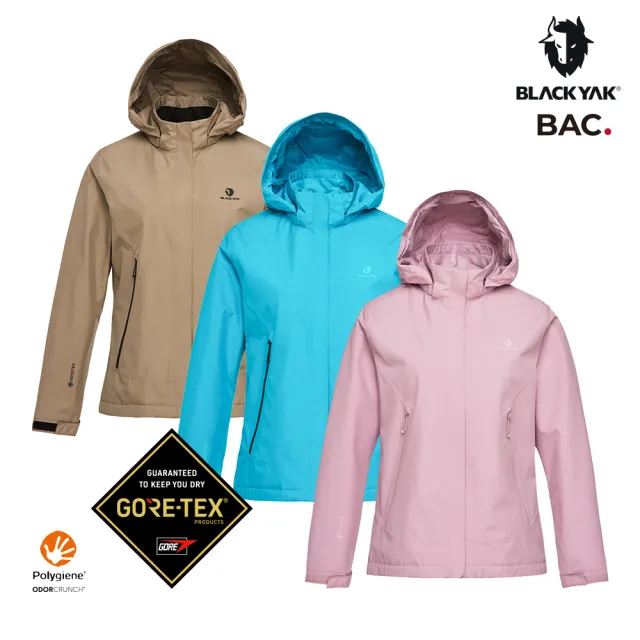 【BLACKYAK】女 ESSENTIAL GTX防水外套[四色]BYEB2WJ102(POLYGIENE 防水 防風 GORE-TEX 女款)