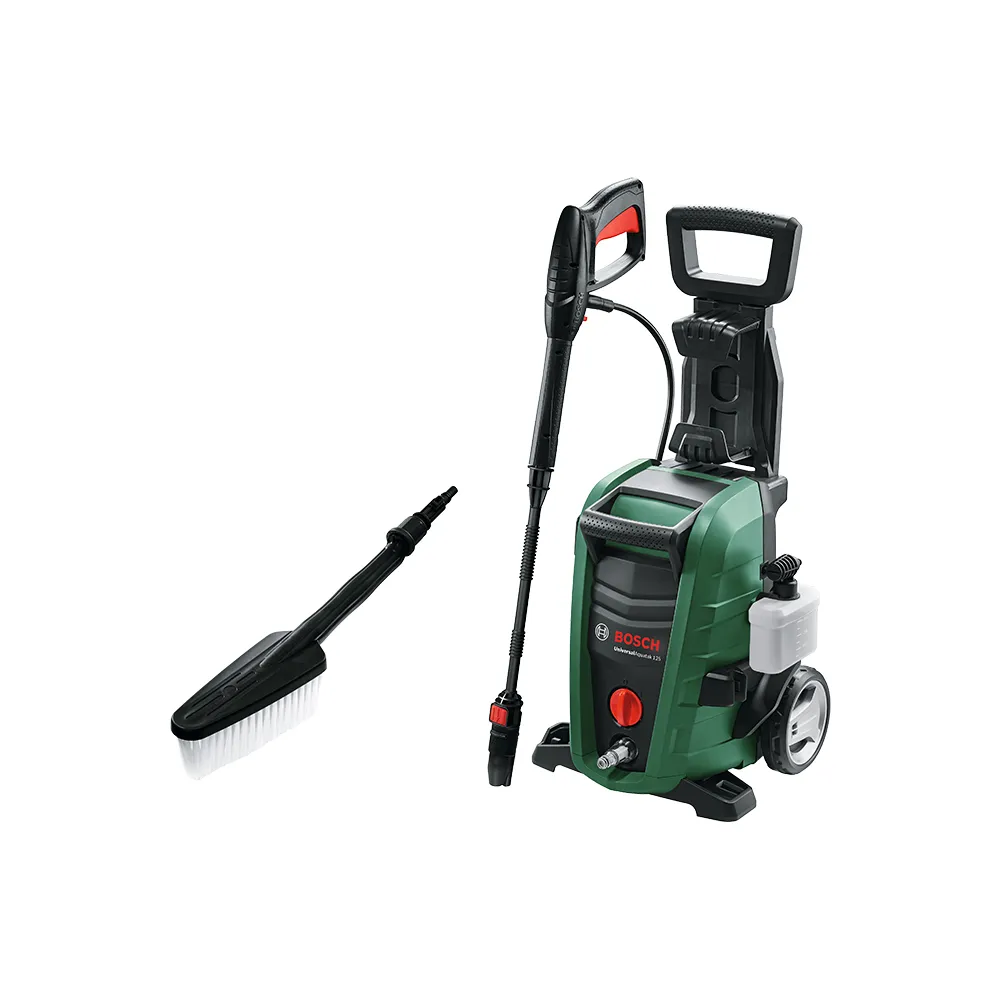【BOSCH 博世】高壓清洗機 UA 125 + 刷狀噴頭