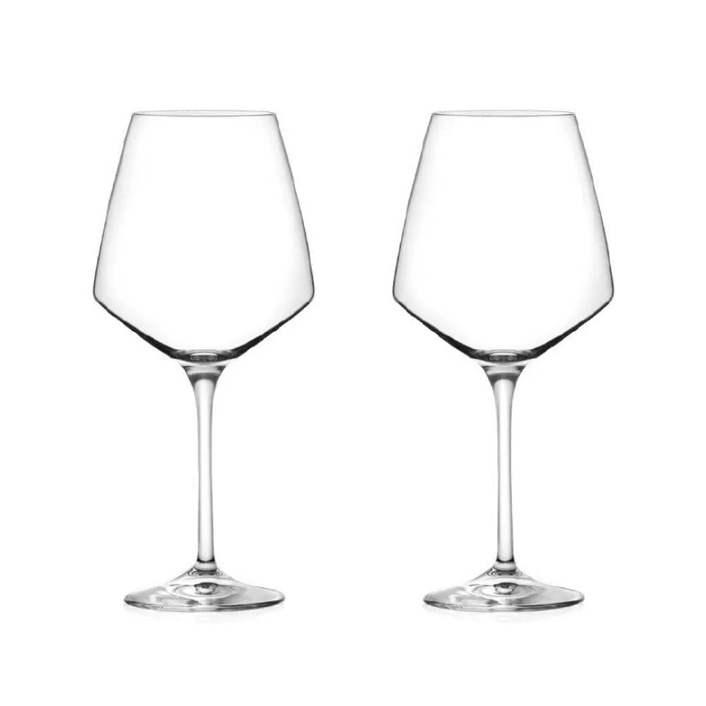 【RCR】義大利原裝 Aria 頂級無鉛水晶 大紅酒杯/勃根地杯 790ml 雙入禮盒