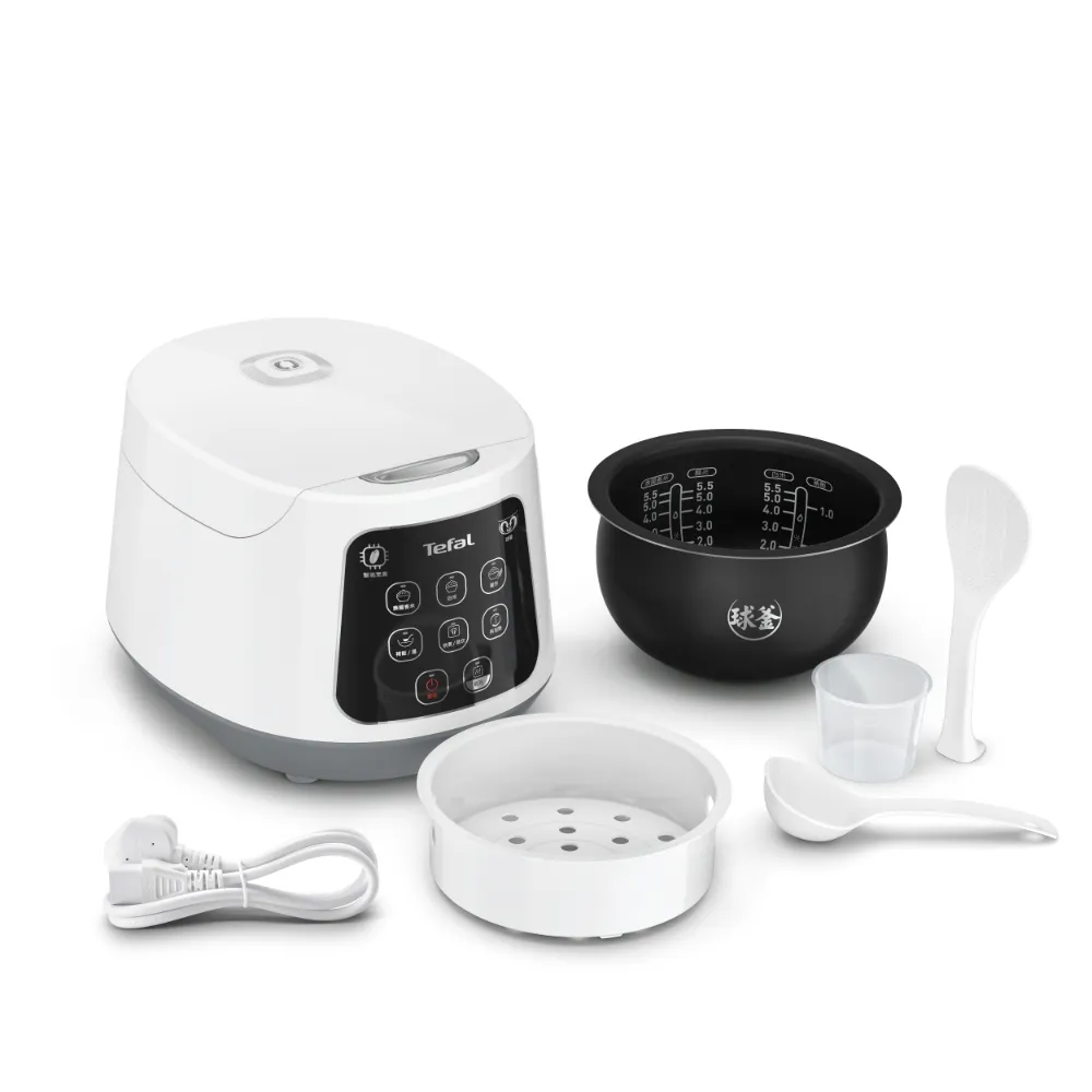 【Tefal 特福】熱旋球釜6人份微電腦萬用電子鍋-RK7301H0(電飯鍋/煮飯鍋/燉湯/煮粥)