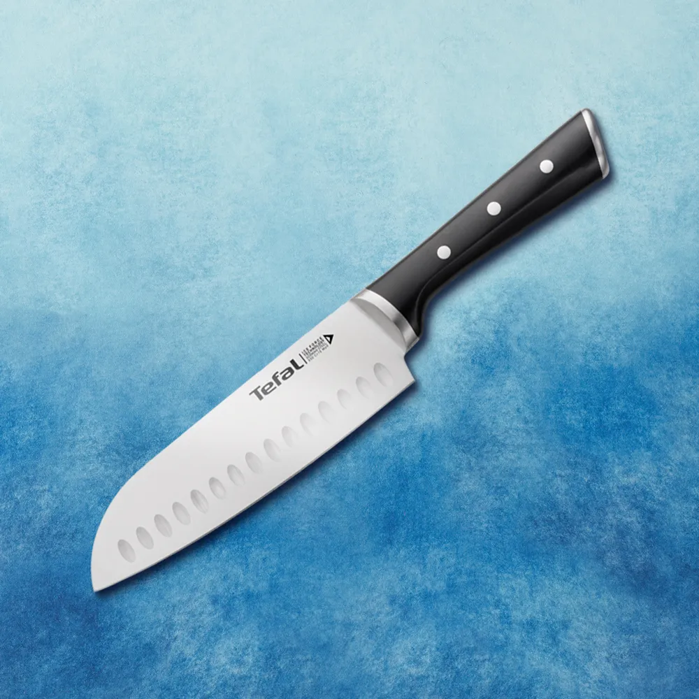【Tefal 特福】冰鑄不鏽鋼系列日式主廚刀18CM