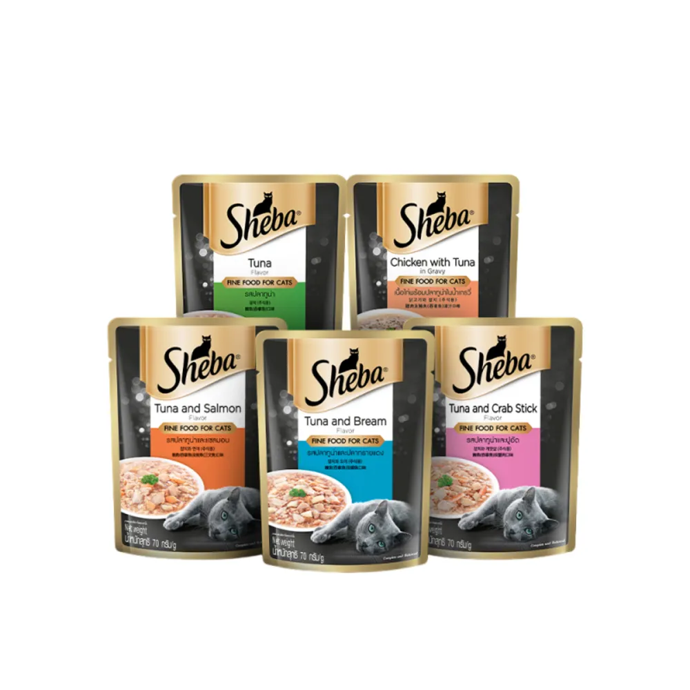 【Sheba】鮮饌包主食 70g*48入 寵物/貓罐頭/貓食(任選)