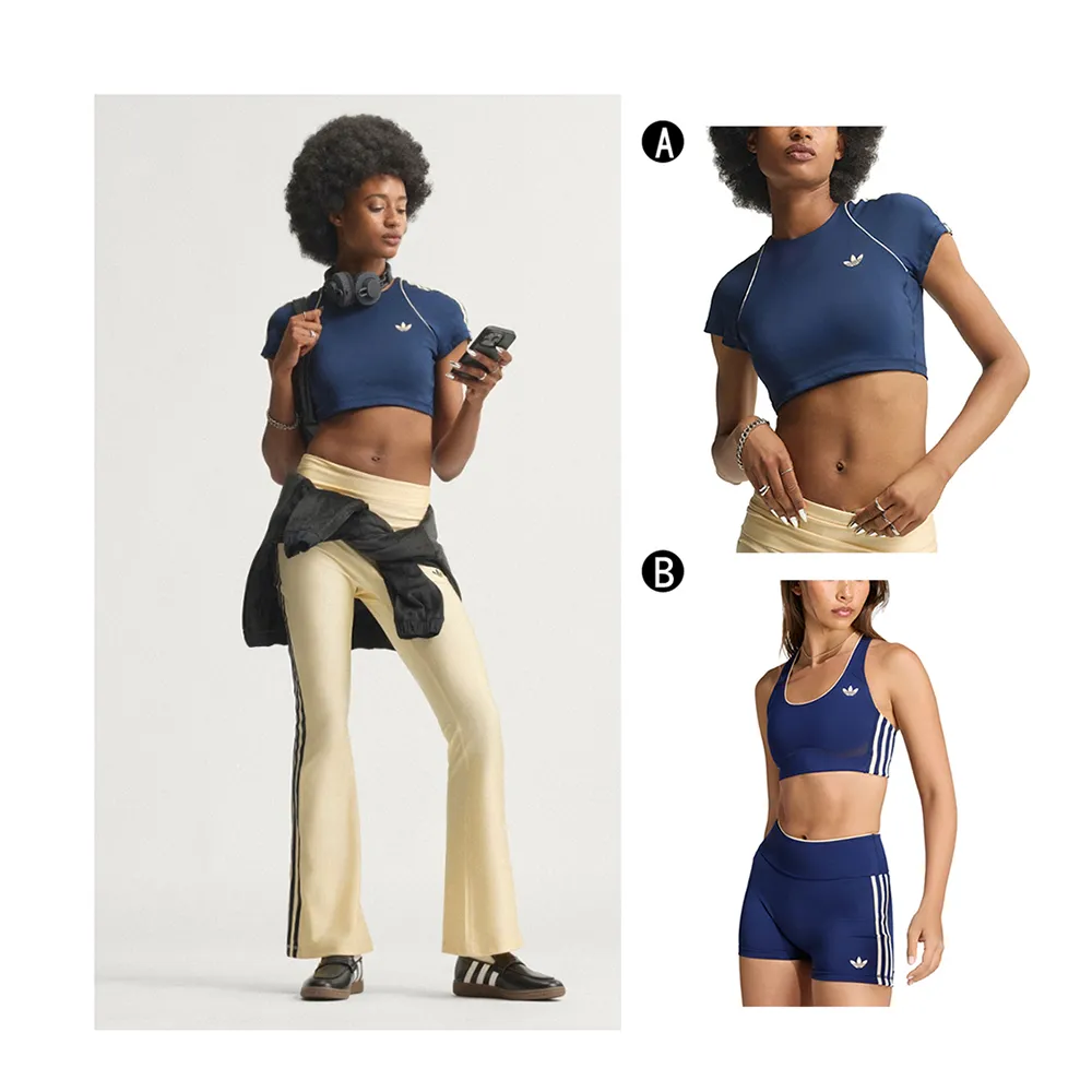 【adidas 愛迪達】運動內衣 BRA OG SP T-BRA 女 A-KT6949 B-KU4355
