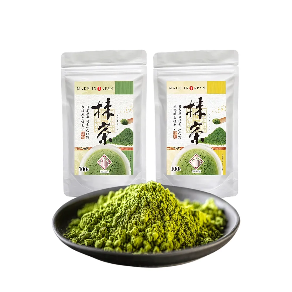 【桃翠園】桃翠園-日本出雲和風/濃韻秋摘特級純抹茶粉100g/包x3包