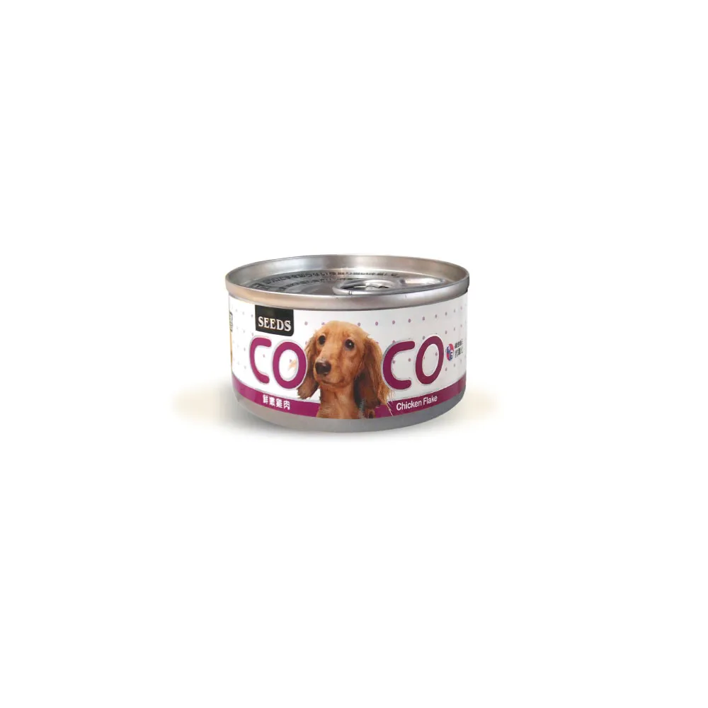 【Seeds 聖萊西】COCO愛犬機能營養餐罐80g*24罐(惜時/狗罐/副食/成犬)