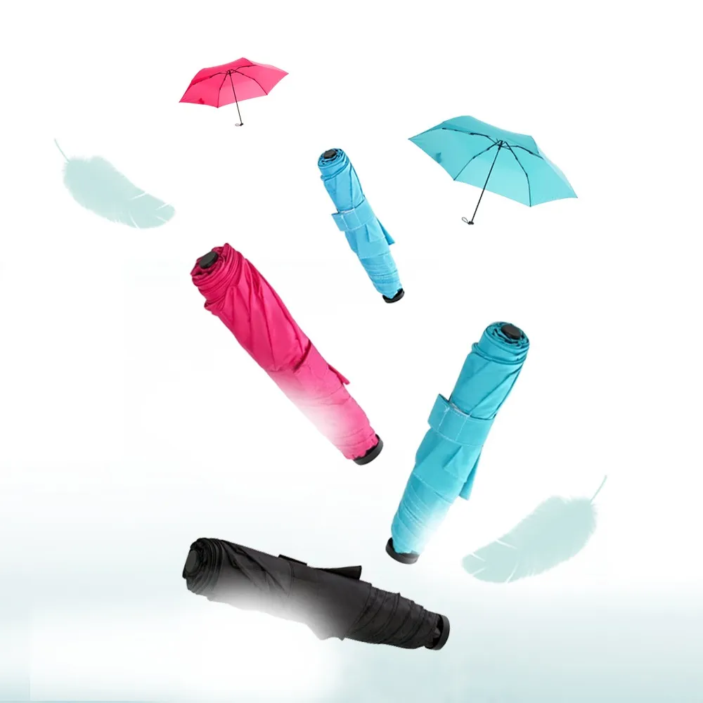 【DiDa 雨傘】超極輕碳纖羽絨傘(98g/隨身傘/手開傘)