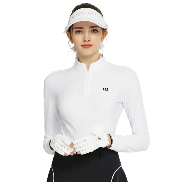 【BLKTEE GOLF】出清特價 小立領長袖上衣(高爾夫長袖衣 golf球衫)