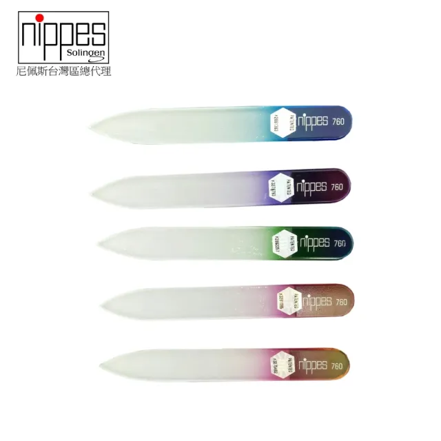 【Nippes Solingen 尼佩斯索林根】nippes德國極緻鋼化隨身輕巧水晶玻璃磨棒
