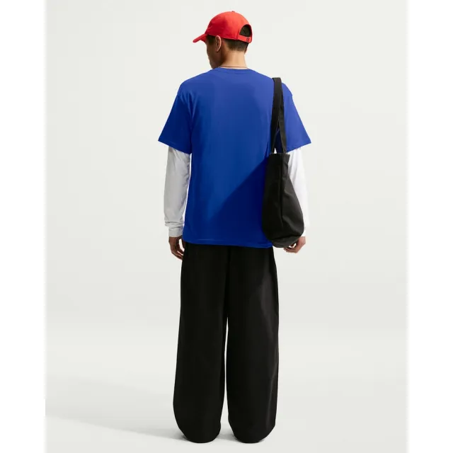 【NIKE 耐吉】短袖上衣 男 AS U NSW TEE LSE BBALL DUNK 運動 休閒 寬鬆 藍 (IM9340417)