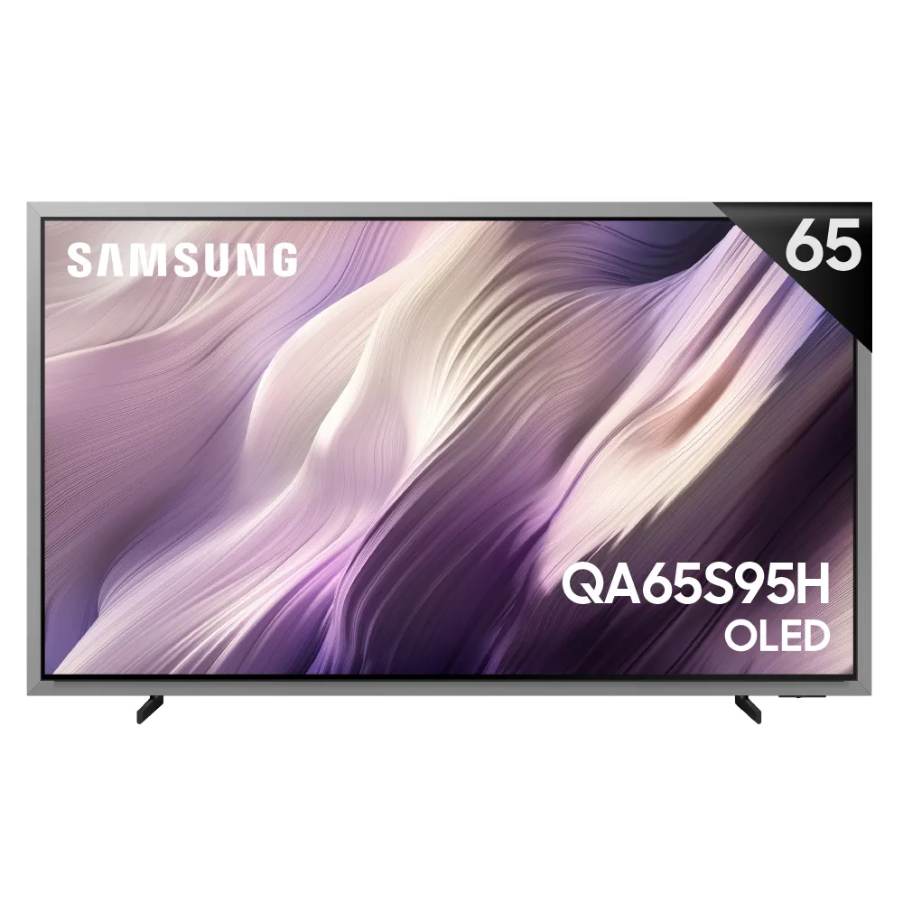 【Samsung 三星】65型 4K 165Hz OLED HDR Pro 真星黑AI智慧顯示器 (QA65S95HAXXZW) 含基本安裝