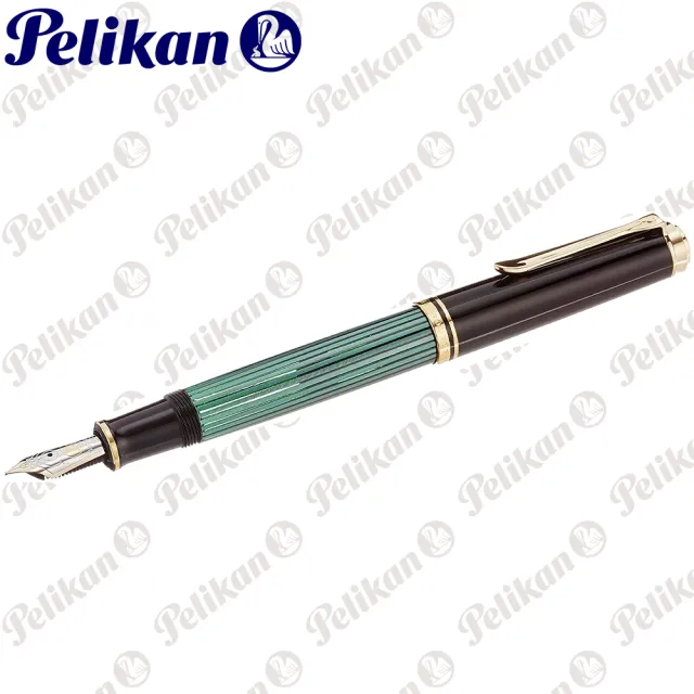 【Pelikan】百利金 M800 綠色鋼筆(送原廠4001大瓶裝墨水)