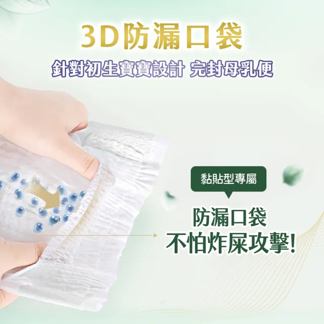 【HUGGIES 好奇】HUGGIES 好奇 小森林 黏貼型 NB 32片x4包 (紙尿褲/尿布/箱)