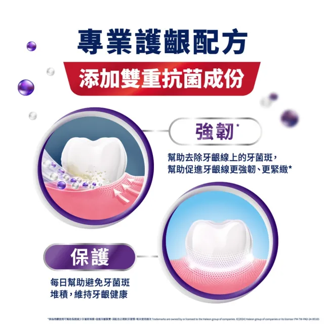 【Parodontax 牙周適】專業強韌護齦牙膏 100g X6入(清新薄荷/煥白去漬)
