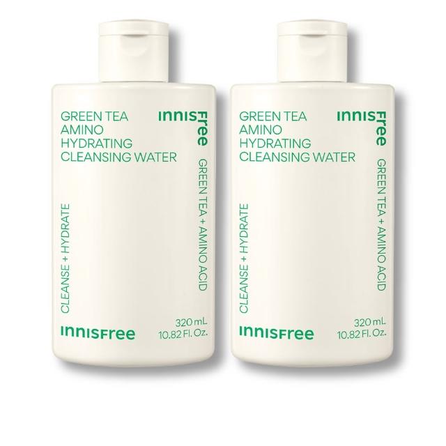 【innisfree】綠茶保濕胺基酸卸妝水 320ml(共640ml/2入組)