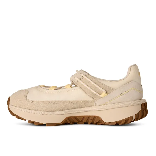 【UGG】休閒鞋 女鞋 芭蕾式休閒鞋 瑪莉珍鞋 RetroFi Low Ballet Sneaker 茉莉花白 UG1184511JSM