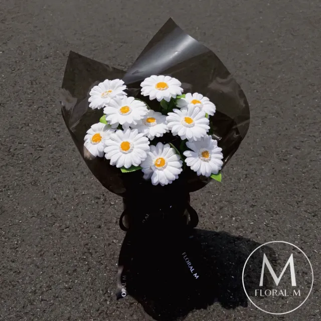 【Floral M】最好的祝福質感非洲菊小型香水花束(情人節花束/告白禮物/求婚花束/香水花束/生日花束)