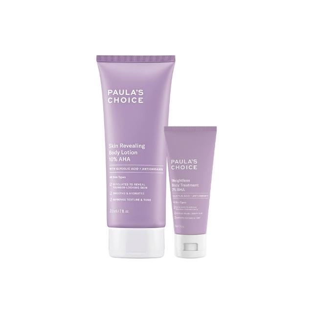 【PAULA’S CHOICE 寶拉珍選】10%果酸身體乳210ml+2%水楊酸身體乳60ml