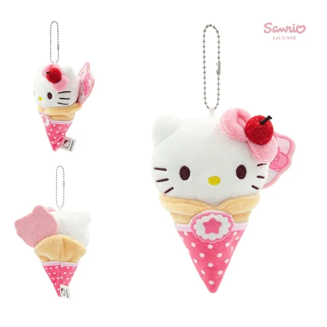【SANRIO 三麗鷗】背包吊飾Hello Kitty凱蒂貓可麗餅冰淇淋酷洛米美樂蒂閨蜜女友生日禮物聖誕交換禮物