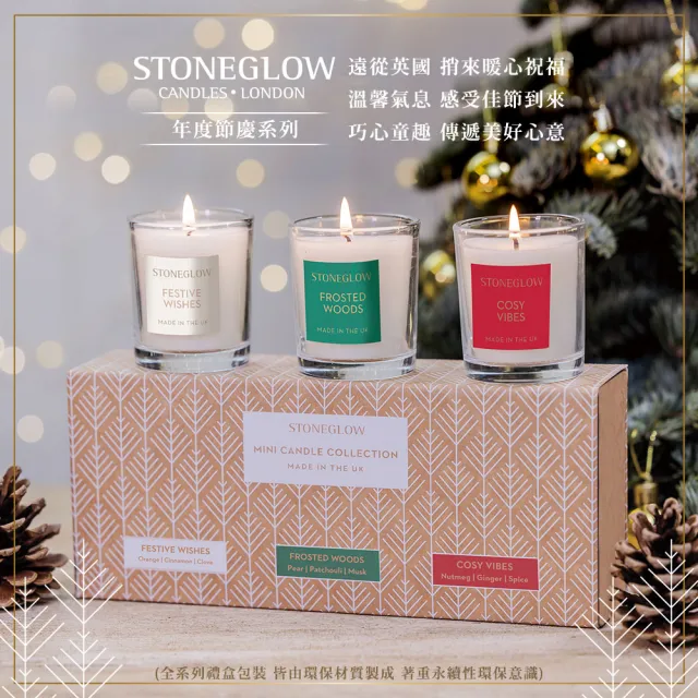 【STONEGLOW】幸福x巧趣香氛限定禮盒組