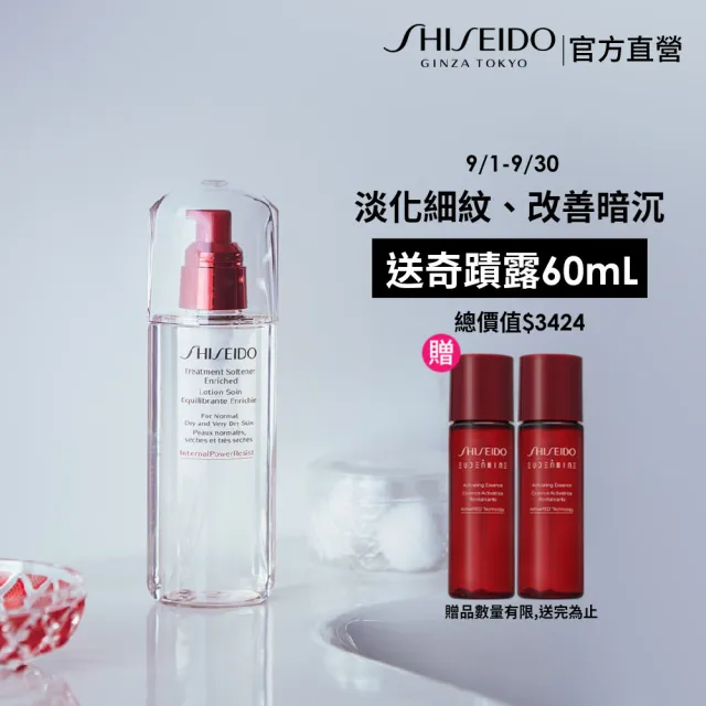 【SHISEIDO 資生堂國際櫃】活妍淨泉露150mL(面膜水/精華水/化妝水)