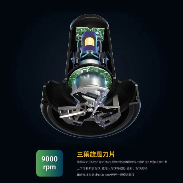 【SteamOne】充電式除毛球機/毛球修剪器 修毛球 (RP10B/輕巧/瞬間除毛球/續航60分鐘/法國品牌/生日禮物)